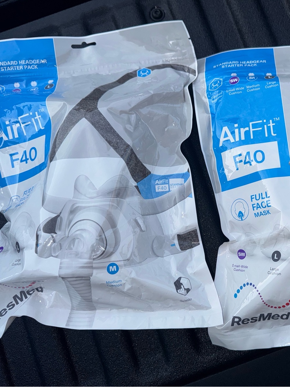 AirFit F40 Cushion System Kit (Medium) lot of 2